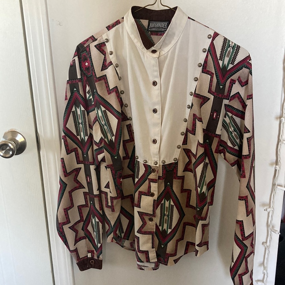 Roughrider Vintage Button up